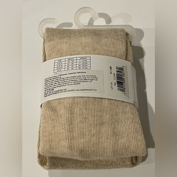 Capelli New York Infant Sweater Tights size 12-24 Months - Picture 2 of 2